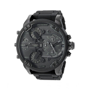 Diesel Mr Daddy 2.0 Chronograph Black Dial Black Stainless Steel Watch For Men - DZ7396