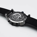 Diesel Mr Daddy 2.0 Chronograph Grey Dial Black Nylon Strap Watch For Men - DZ7420
