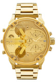 Diesel Mr Daddy 2.0 Gold Dial Gold Steel Strap Watch For Men - DZ7399