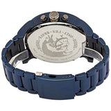 Diesel Daddy 2.0 Chronograph Quartz Grey Dial Blue Steel Strap Watch For Men - DZ7414