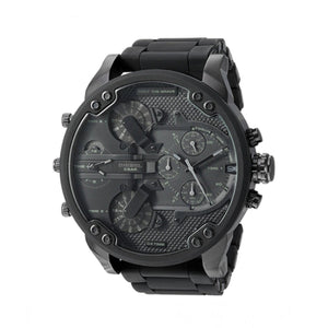 Diesel Mr Daddy 2.0 Chronograph Black Dial Black Stainless Steel Watch For Men - DZ7396