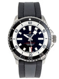 Breitling Superocean Automatic 42 Black Dial Black Rubber Strap Watch for Men - A17375211B1S1