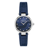 Coach Park Navy Blue Dial Navy Blue Leather Strap Watch for Women - 14503535