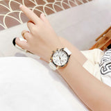 Guess Marina Multifunction White Dial White Rubber Strap Watch for Women - W1025L5