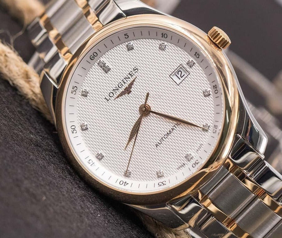 Longines Master Collection Automatic 40mm Silver Dial Two Tone Steel Strap Watch for Men - L2.793.5.77.7