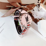 Gucci G Timeless Pink Dial Pink Leather Strap Watch For Women - YA1264083