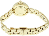 Marc Jacobs Courtney White Dial Gold Stainless Steel Strap Watch for Women - MJ3457