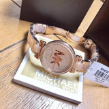 Michael Kors Sofie Quartz Crystals Crystals Rose Gold Dial Rose Gold Steel Strap Watch For Women - MK4336