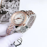 Tissot T108.208.22.117.01 Women's Watch with Silver and Rose Gold Accents