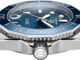 Tag Heuer Aquaracer Professional 300 Automatic Diamonds Blue Dial Silver Steel Strap Watch for Women - WBP231B.BA0618