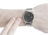 Tissot T Classic Tradition Grey Dial Silver Steel Strap Watch For Men - T063.610.11.067.00