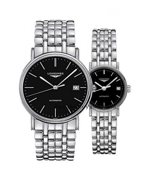 Longines Presence 38.5mm Automatic Stainless Steel Watch for Men - L4.921.4.52.6