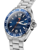 Tag Heuer Formula 1 Quartz 43mm Blue Dial Silver Steel Strap Watch for Men - WAZ1010.BA0842