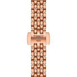 Tissot Lovely Mother of Pearl Dial Rose Gold Steel Strap Watch for Women - T140.009.33.111.00