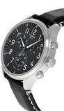 Tissot Chrono XL Vintage Quartz Black Dial Black Leather Strap Watch For Men - T116.617.16.062.00