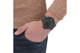 Diesel Little Daddy Dual Time Chronograph Grey Dial Stainless Steel Strap Watch For Men - DZ7263