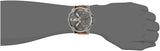 Diesel Mr Daddy Quartz Grey Dial Brown Leather Strap Watch For Men - DZ7413