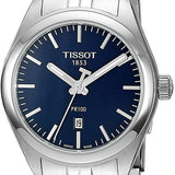 Tissot PR 100 Lady Blue Dial Quartz Watch For Women - T101.210.11.041.00