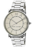 Marc Jacobs Roxy White Dial Silver Stainless Steel Strap Watch for Women - MJ3521