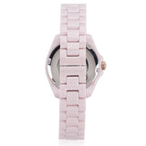 Coach Preston Pink Dial Pink Steel Strap Watch for Women - 14503463