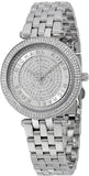 Michael Kors Darci Silver Dial Silver Steel Strap Watch for Women - MK3476