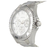 Guess BFF Multifunction Silver Dial Silver Steel Strap Watch for Women - W0231L1