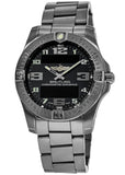 Breitling Aerospace Evo Black Dial Silver Steel Strap Watch for Men - E79363101B1E1