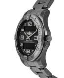 Breitling Aerospace Evo Black Dial Silver Steel Strap Watch for Men - E79363101B1E1