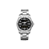 Breitling Aerospace Evo Black Dial Silver Steel Strap Watch for Men - E79363101B1E1