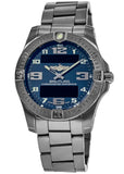 Breitling Aerospace Evo Blue Dial Silver Steel Strap Watch for Men - E79363101C1E1