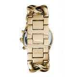 Michael Kors Runway Twist Gold Dial Gold Stainless Steel Strap Watch for Women - MK3131