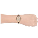 Michael Kors Parker Chronograph Rose Gold Dial Two Tone Steel Strap Watch For Women - MK6832