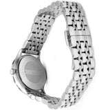 Emporio Armani Alpha Mother of Pearl Dial Silver Steel Strap Watch for Women - AR1803