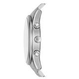 Emporio Armani Antonio Chronograph Green Dial Silver Steel Strap Watch for Men - AR11581