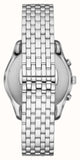 Emporio Armani Antonio Chronograph Green Dial Silver Steel Strap Watch for Men - AR11581