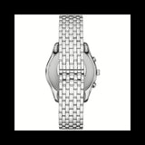 Emporio Armani Antonio Chronograph Green Dial Silver Steel Strap Watch for Men - AR11581