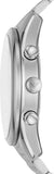 Emporio Armani Antonio Chronograph Green Dial Silver Steel Strap Watch for Men - AR11581