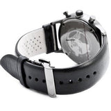 Emporio Armani Classic Grey Dial Grey Leather Strap Watch For Men - AR0388