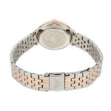 Emporio Armani Modern Slim Analog Mother of Pearl Dial Two Tone Steel Strap Watch For Women - AR11157