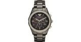 Emporio Armani Ceramica Black Dial Black Ceramic Strap Watch For Men - AR1455