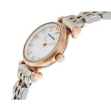 Emporio Armani Gianni Mother of Pearl Dial Two Tone Steel Strap Watch For Women - AR1764