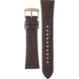 Emporio Armani Luigi Classic Brown Dial Brown Leather Strap Watch For Men - AR2503