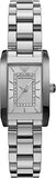 Emporio Armani Classic Diamonds Silver Dial Silver Steel Strap Watch For Women - AR3170