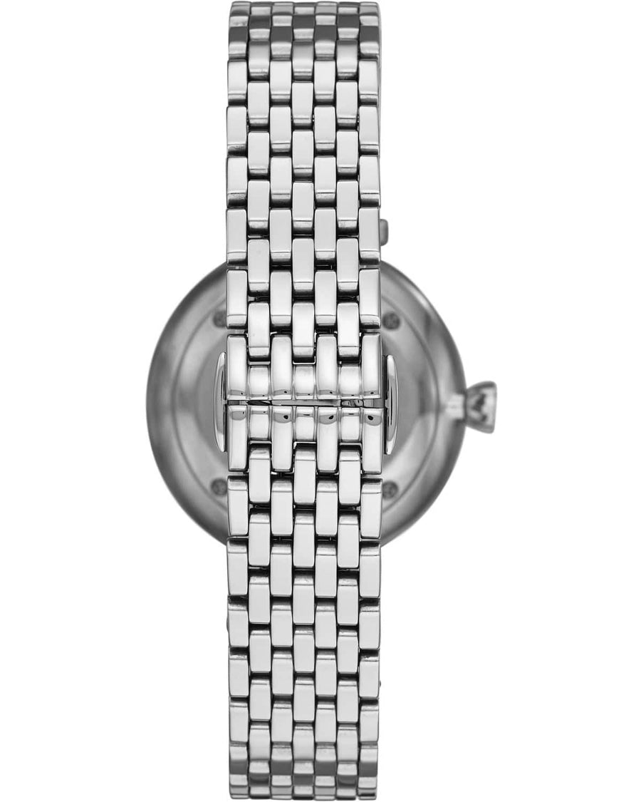 Emporio Armani Arianna Analog White Dial Silver Steel Strap Watch For Women - AR11195