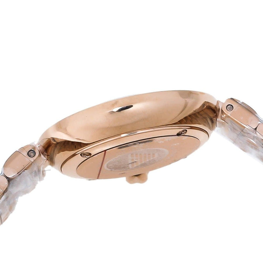 Emporio Armani Arianna Black Dial Rose Gold Stainless Steel Watch For Women - AR11197