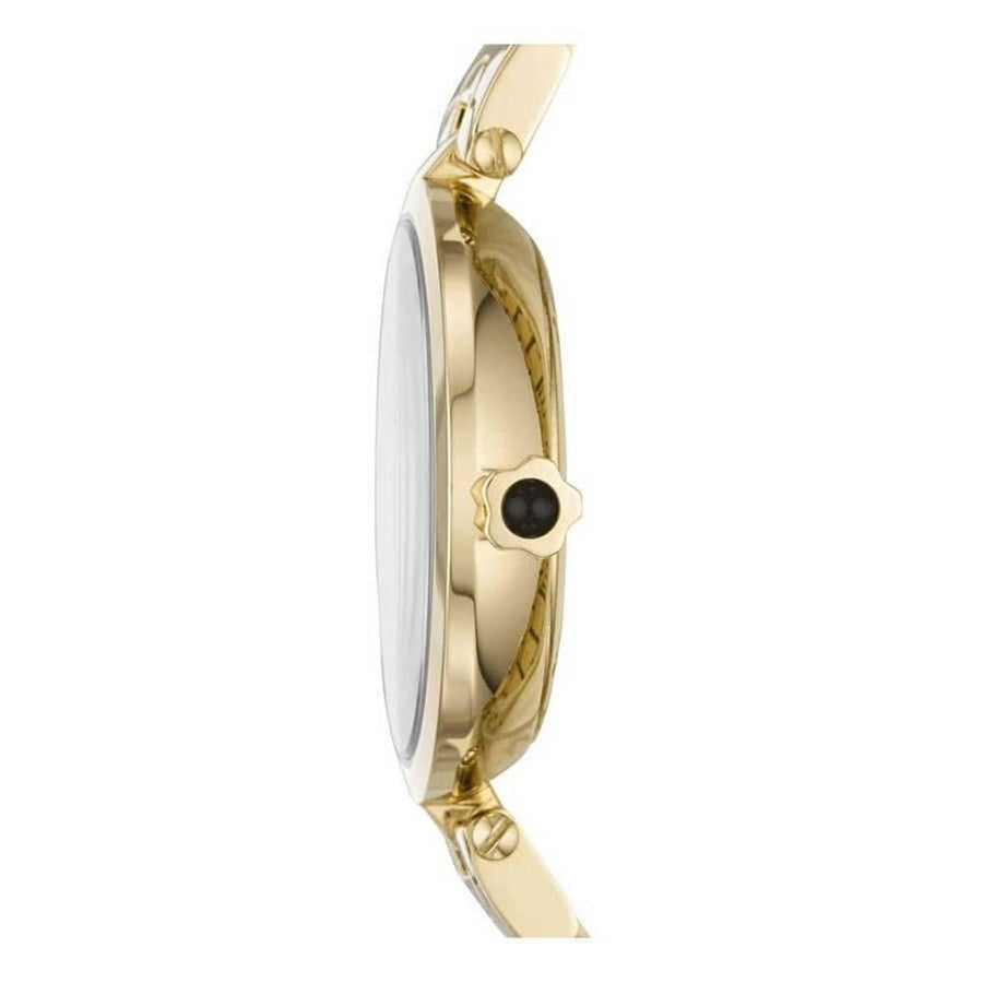Emporio Armani Arianna Mother of Pearl Dial Gold Steel Strap Watch For Women - AR11198