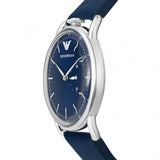 Emporio Armani Aviator Quartz Blue Dial Blue Leather Strap Watch For Men - AR11335
