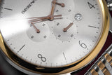 Emporio Armani Beta Chronograph Grey Dial Two Tone Steel Strap Watch For Men - AR1864