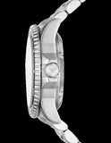 Emporio Armani cBlue Dial Silver Steel Strap Watch for Men - AR60079