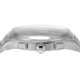Emporio Armani Chronograph Blue Dial Silver Steel Strap Watch For Men - AR11528